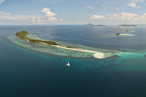 Croisière avec équipage aux Philippines avec Secrets d'Ecales